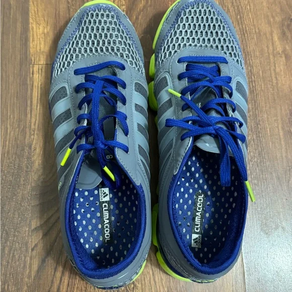 adidas | Shoes | Adidas Climacool Running Shoes Womens Size 85 Gray Green  Sneakers | Poshmark
